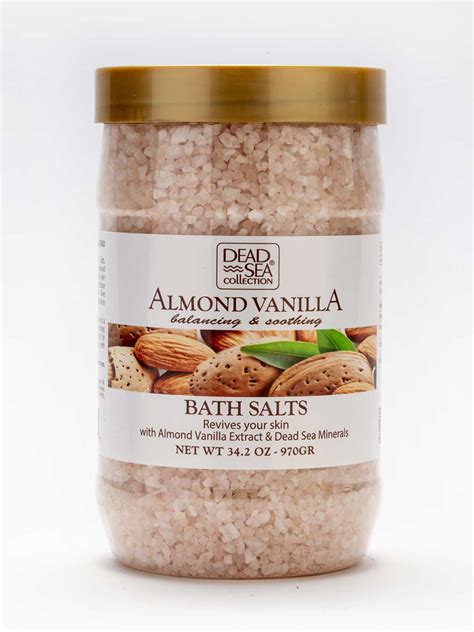 Almond Vanilla Bath Salts | Dead Sea Collection