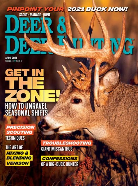 Deer And Deer Hunting Magazine Deer And Deer Hunting