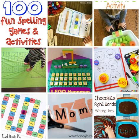 100 fun spelling games and activities for kids teach