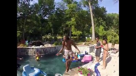 backyard pool party 2015 youtube