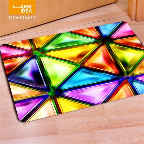 Colorful Carpets For Living Room Non Woven Rugs Floor Mat