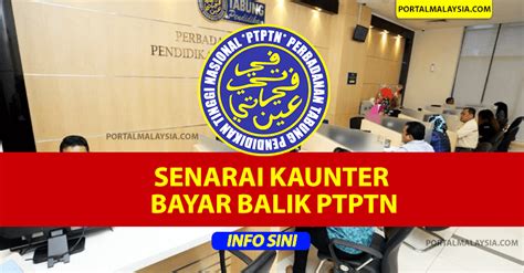 Bayar guna akaun 2 kwsp dan ikut 'step by step' ini. Senarai Kaunter Bayar Balik PTPTN - Portal Malaysia