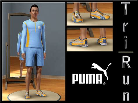 The Sims Resource Puma Tri Run Sl Mesh Running Sneakers