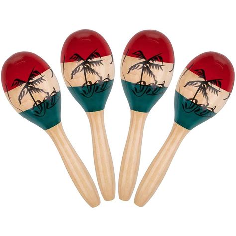 Shop Mike Music Store Mike Music Maracas Painted Wooden Hand Percussion