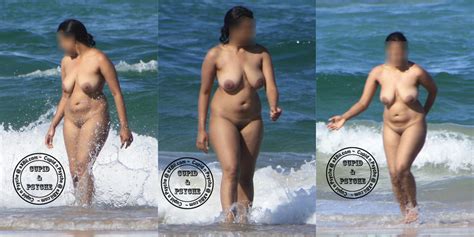Desi Aunties For You Rati Desi Housewife Posing Full Nude In A Beach