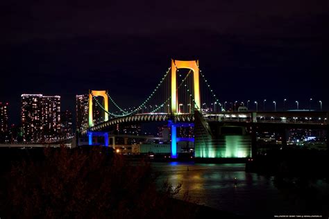 Rainbow Bridge Tokyo Japan Wallpapers Top Free Rainbow Bridge Tokyo