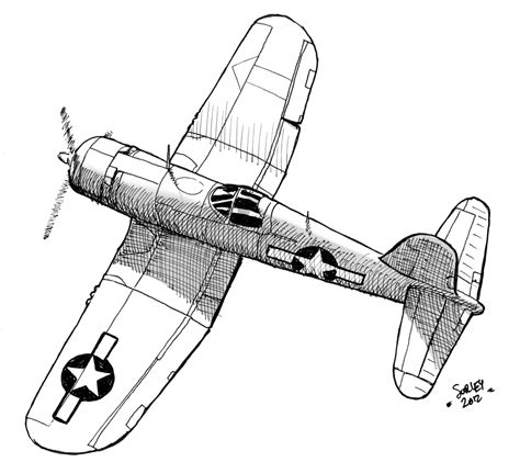 World War 2 Planes Coloring Pages At Free Printable