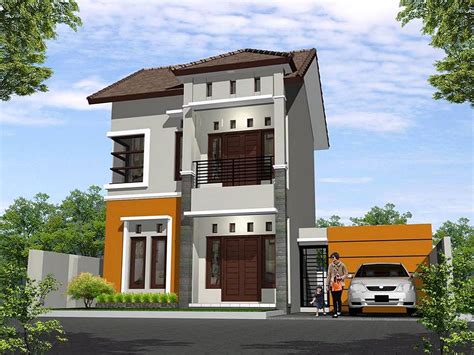 Banyak developer rumah yang akhirnya memilih untuk membangun rumah sederhana minimalis. 36 Desain Rumah Minimalis 2 Lantai Sederhana 2020 | Dekor ...
