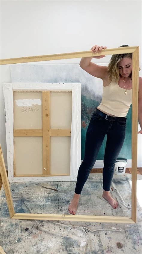 How To Stretch A Canvas Christine Olmstead In 2020