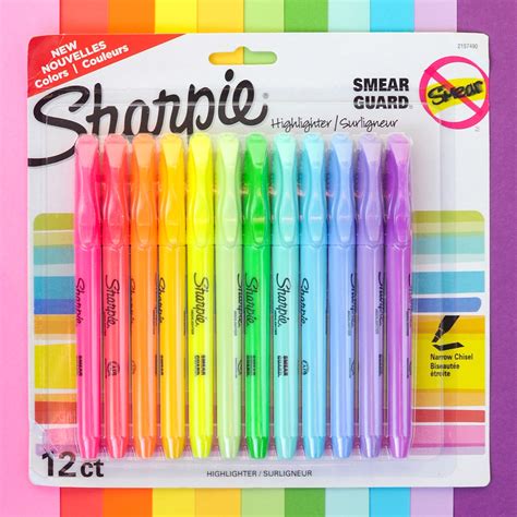 Sharpie Pocket And Tank Highlighters Fluorescent And Pastel Jennys