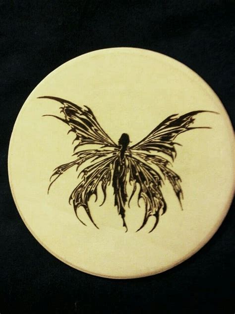 Fairy Pyrography Wood Burning Wood Burning Crafts Wood Burning Art