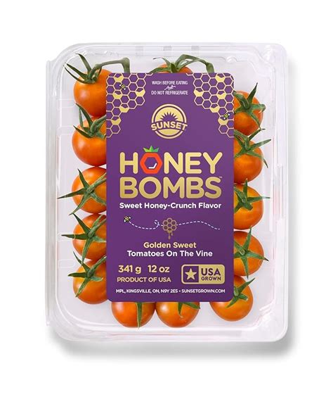 Sunset Honey Bombs Tomatoes On The Vine 12 Oz Grocery And Gourmet Food
