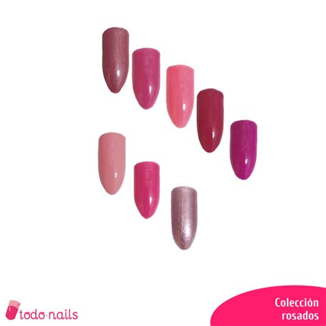 Esmaltes Permanentes Tonos Rosa Todo Nails