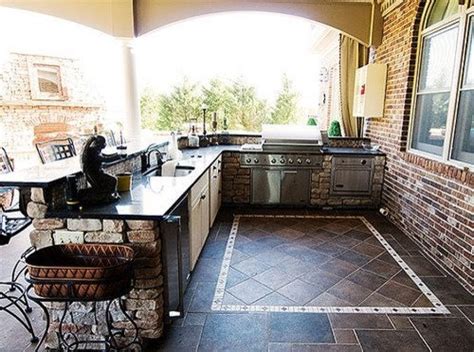 Outdoor Kitchen Tile Ideas Pictures Remodel And Decor