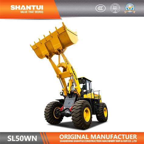 Shantui Construction Machinery 5 Tons Wheel Loader China Construction