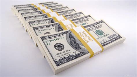 Bundles Of 100 Dollars With White Background Hd Money Wallpapers Hd