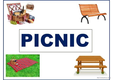 Lets Go On A Picnic Power Point Pic English Esl Powerpoints
