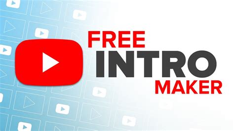 Free Youtube Intro Maker