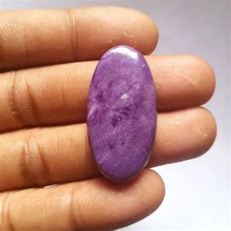 Purple Natural Charoite Cabochon Semi Precious Stone For Jewelry 10