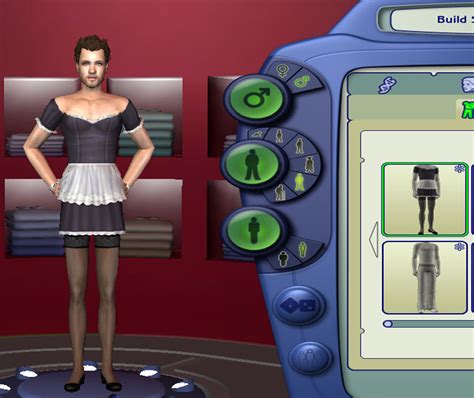 Mod The Sims Solved Wcif Maid Dress For Males