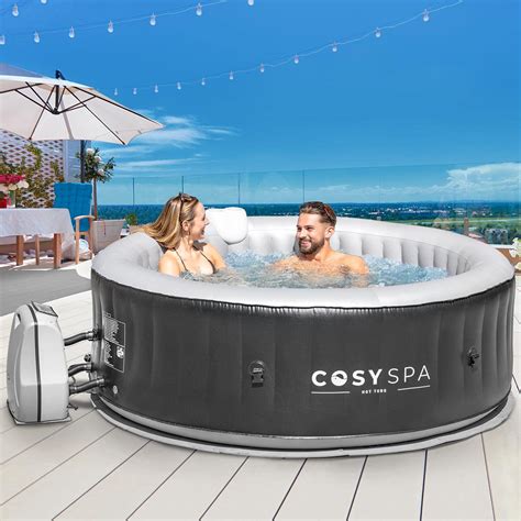 Buy Cosyspa Inflatable Hot Tub Spa Upgraded Model Outdoor Bubble Hot Tub Save 40 60 On