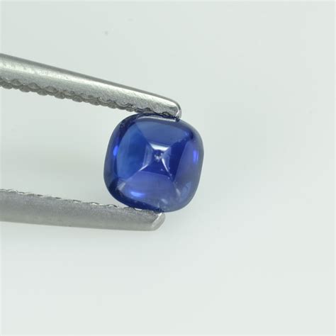 065 Cts Natural Blue Sapphire Loose Gemstone Sugarloaf Cut Etsy