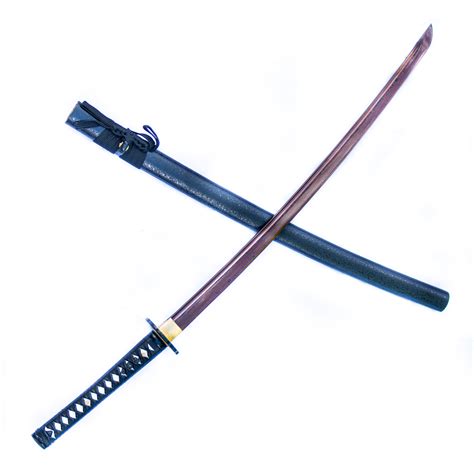 Red Katana Sword High Carbon Damascus Steel Sword 405 Samurai Sword