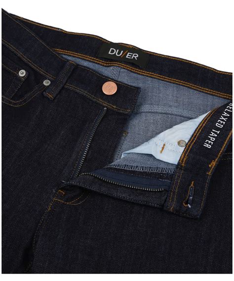 Mens Duer Performance Denim Relaxed Tapered Jeans