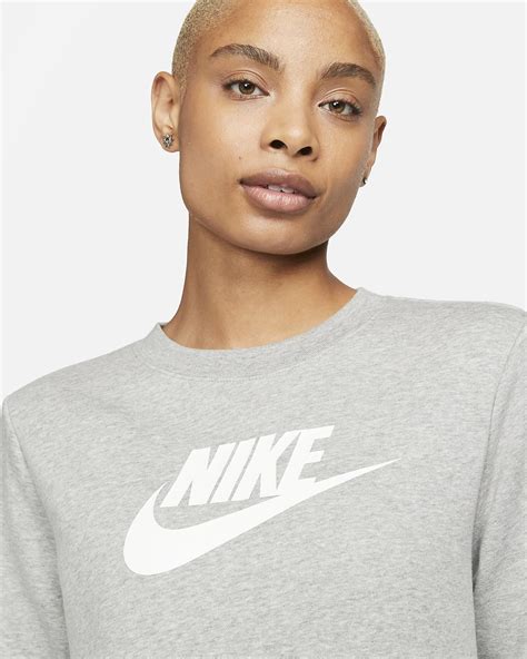 Nike Sportswear Club Fleece Womens Logo Crew Neck Sweatshirt Nike Sa