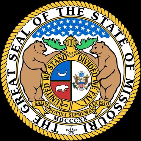 Missouri Seal State Seal Of Missouri With Images Missouri State