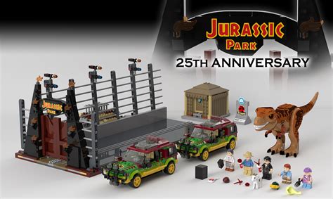 Lego Ideas Product Ideas Jurassic Park 25th Anniversary T Rex