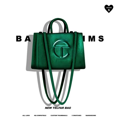 New Telfar Bag Badddiesims Bags Sims Sims 4