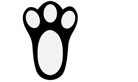 Bunny Foot Svg