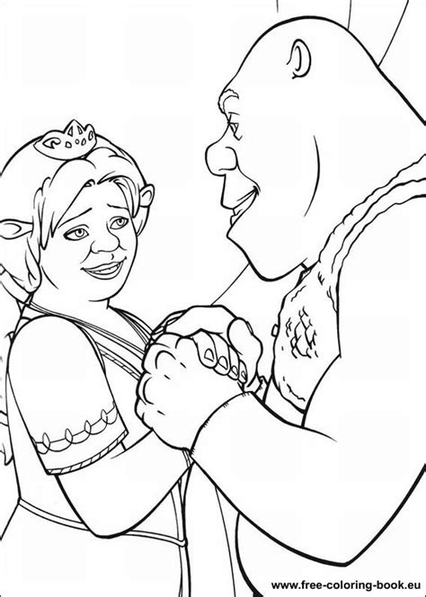 Coloring Pages Shrek Page 3 Printable Coloring Pages Online