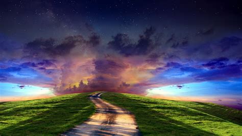 Download the perfect fantasy pictures. Path HD Wallpaper | Background Image | 1920x1080 | ID ...