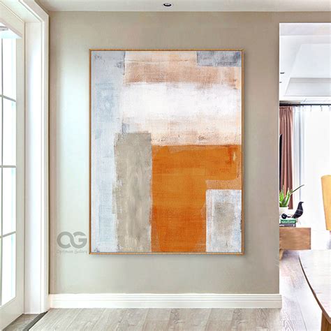 This Is An Large Original Minimalist Art Abstract Acrylic Painting
