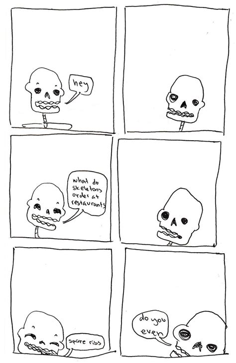 21 Punny Skeleton Comics That Will Tickle Your Funny Bone