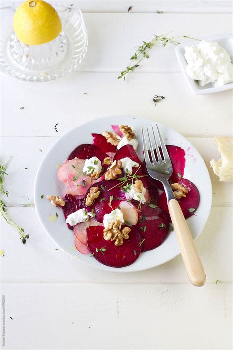 Beetroot Apple Salad By Stocksy Contributor Noémi Hauser Stocksy