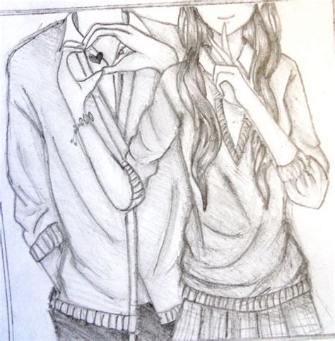 Couple Pencil Sketch At Explore Collection Of