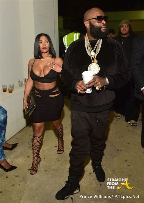 Bood Up Rick Ross And Fiance Lira Galore Mercer Party In Atlanta Photos Straight From