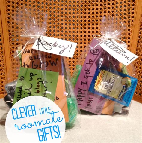 17 gift ideas for any kind of roommate. Roommate gifts {for camps and conferences} - C.R.A.F.T.