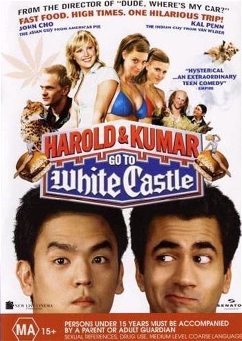 Harold And Kumar Go To White Castle Comedy DVD Sanity