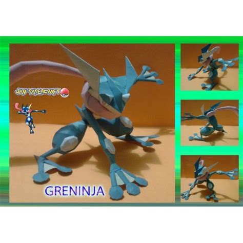 Jual Pokemon Greninja Papercraft Shopee Indonesia