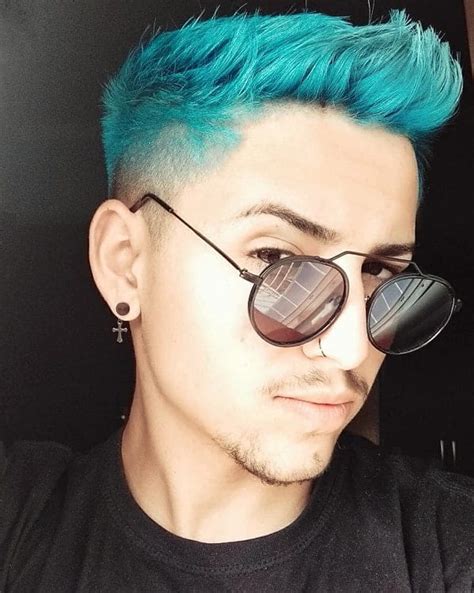 15 Peinados Azules Increíbles Para Hombres Cabello Fresco Para Hombres