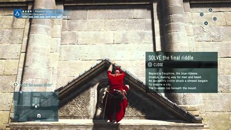 Assassin S Creed Unity Nostradamus Enigma Mars Walkthrough YouTube