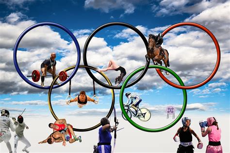 De beste sporters van de wereld proberen olympisch kampioen te worden. Gratis illustratie: Olympia, Olympische Spelen - Gratis ...
