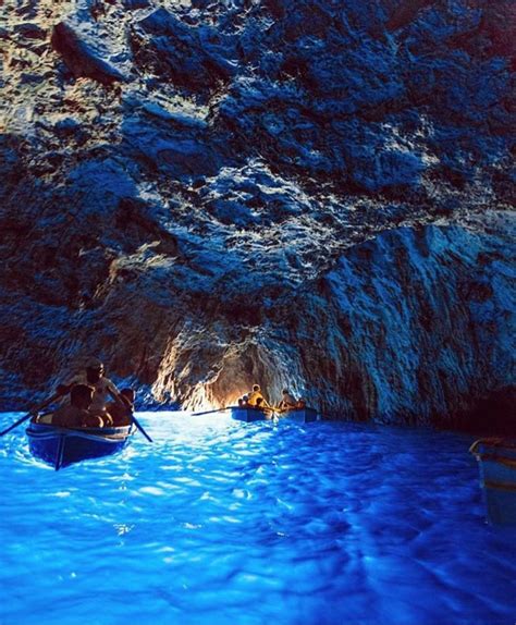 Blue Grotto Capri Places Around The World Around The Worlds