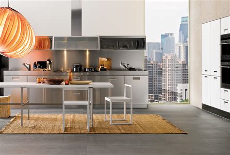 Stainless Steel Kitchen Interior Design Ideas