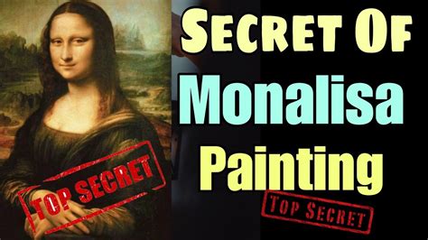 You Know This Secret Of Monalisas Painting Amezing Fact By