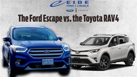 Ford Escape Vs Toyota Rav4 Comparison